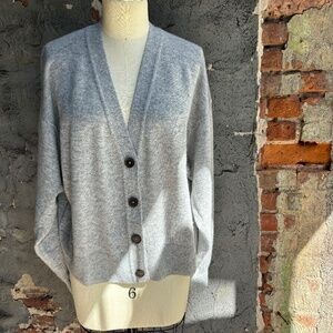 White + Warren Cashmere V Neck Cardigan